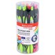 Ручка шариковая автоматическая BRAUBERG ULTRA COLOR НЕОН, soft-touch, СИНЯЯ, пишущий узел 0,7 мм, линия письма 0,35 мм, 144203 144203