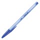 Ручка шариковая масляная BIC "Cristal Soft", СИНЯЯ, корпус тонированный, узел 1,2 мм, линия 0,35 мм, 951434 143078
