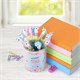 Ручка с топпером и блестками шариковая ЮНЛАНДИЯ "Единорог", детали ассорти, СИНЯЯ, пишущий узел 0,7 мм, 143791 143791