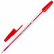Ручки шариковые BRAUBERG, НАБОР 6 шт., АССОРТИ, "Line", корпус прозрачный, узел 1 мм, линия письма 0,5 мм, 142819 142819