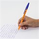 Ручки шариковые BRAUBERG "ULTRA ORANGE", СИНИЕ, НАБОР 10 штук, корпус оранжевый, узел 0,7 мм, 143571 143571
