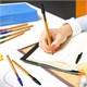 Ручки шариковые BIC "Orange Original", НАБОР 4 ЦВЕТА, узел 0,8 мм, линия 0,3 мм, пакет, 8308541 140966