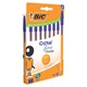 Ручки шариковые BIC "Orange Fine", НАБОР 8 шт., СИНИЕ, линия письма 0,32 мм, пакет, 919228 143982