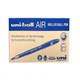 Ручка-роллер Uni-Ball "AIR Micro", СИНЯЯ, корпус белый, узел 0,5 мм, линия 0,24 мм, 15906, UBA-188-E WHITE 144116