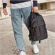Рюкзак BRAUBERG TITANIUM универсальный, 3 отделения, черный, красные вставки, 45х28х18 см, 226376 226376
