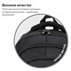 Рюкзак BRAUBERG TITANIUM универсальный, 3 отделения, черный, салатовые вставки, 45х28х18 см, 270766 270766