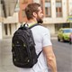 Рюкзак BRAUBERG TITANIUM универсальный, 3 отделения, черный, салатовые вставки, 45х28х18 см, 270766 270766