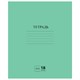 Тетрадь ЗЕЛЁНАЯ обложка 18 л., линия с полями, офсет №2 ЭКОНОМ, ПИФАГОР, 104987 104987 - фото 50908