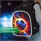 Рюкзак BRAUBERG KIDS MIND с пеналом в комплекте, 2 отделения, "Football", 40х28х18 см, 273178 273178
