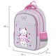 Рюкзак BRAUBERG FAVOUR, 2 отделения, 3 кармана, "Fluffy kittens", 40х29х15 см, 271417 271417