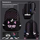 Рюкзак BRAUBERG SOFT, 2 отделения, 3 кармана, "Cool cat", СВЕТЯЩИЙСЯ, 40х31х15 см, 273118 273118