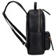 Рюкзак из экокожи BRAUBERG PODIUM женский, с отделением для планшета, черный, 34x25x13 см, 270817 270817