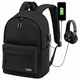 Рюкзак HEIKKI ACTIVE (ХЕЙКИ) универсалный, отд. для ноутбука, USB-порт, черный, 44х31х14 см, 272560 272560
