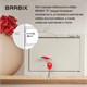 Сейф мебельный BRABIX "D-18m", 180х270х236 мм, 5 кг, ключевой замок, крепление к стене, 291161 291161
