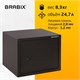 Сейф мебельный BRABIX "SF-280KL", 280х350х300 мм, ключевой замок, черный, 291148, S103BR212314 291148