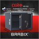 Сейф BRABIX "КМ-260", 260х360х290 мм, 13 кг, ключевой замок + полка, крепление к стене, 291165 291165