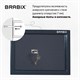 Сейф BRABIX "КМ-260", 260х360х290 мм, 13 кг, ключевой замок + полка, крепление к стене, 291165 291165