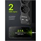 Сетевой фильтр DEFENDER DFS 753, 5 розеток, 2 разъема USB, 3 м, черный, 99753 512732