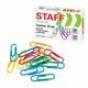 Скрепки STAFF "Manager", 28 мм, цветные, 70 шт., в картонной коробке, Россия, 224630 224630