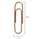 Скрепки BRAUBERG, 28 мм, омедненные, 100 шт., в картонной коробке, 270448 270448