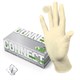 Перчатки смотровые латексные CONNECT, 50 пар (100 штук), размер M (средний), - 631134