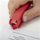 степлeр №10 BRAUBERG "SX-19", до 12 листов, с антистеплeром, красный, 228589 228589