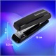 степлeр №24/6, 26/6 BRAUBERG "Standard", до 30 листов, черный, 272755 272755