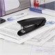 степлeр №10 BRAUBERG "ULTRA", до 20 листов, с антистеплeром, черный, 228754 228754