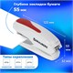 степлeр №24/6, 26/6 BRAUBERG "Extra", до 30 листов, серо-красный, 229088 229088