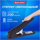 степлeр МОЩНЫЙ №24/6-23/24 BRAUBERG "Heavy duty MX", до 200 листов, черный, 222564 222564