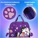 Сумка для занятий BRAUBERG KIDS с ручками, плечевой ремень, 35x25x15 см, "Sweet cheeks", 272376 272376