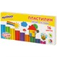 Пластилин мягкий ЮНЛАНДИЯ ВЕСЕЛЫЙ ШМЕЛЬ, 16 цветов, 240 г, СО СТЕКОМ, 106673 106673 - фото 51845