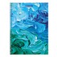 Тетрадь А4, 120 л., BRAUBERG гребень, клетка, обложка картон, "Painting", 404072 404072