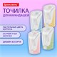Точилка с контейнером BRAUBERG "CELL PASTEL", пастельные цвета ассорти, 272503 272503