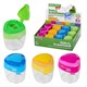 Точилка BRAUBERG KIDS "MAXI", 2 отверстия, с большим контейнером, трехгранный корпус, цвета ассорти, 271945 271945