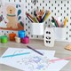 Точилка с ластиком 2 в 1 BRAUBERG KIDS "Панда", 2 отверстия, блистер, 271988 271988