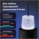 Точилка электрическая BRAUBERG DOUBLE BLADE WHITE, двойное лезвие, питание от 2 батареек, 271337 271337