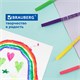 Фломастеры BRAUBERG "PREMIUM", 24 цвета, КОРПУС С ПЕЧАТЬЮ, вентилируемый колпачок, ПВХ-упаковка с европодвесом, 151944 151944