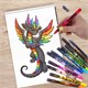 Фломастеры MAPED "COLOR PEP'S Monster", 12 цветов, смываемые, вентилируемый колпачок, 845400 152504