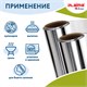 Фольга пищевая алюминиевая прочная, широкая, 44 см х 70 м, толщина 11 мкм, LAIMA, 607805 607805