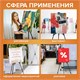Мольберт-тренога металлический переносной, телескопический, 92х156х80 см, чехол, BRAUBERG ART, 192264 192264