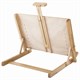 Мольберт настольный BRAUBERG ART CLASSIC, регулируемый верхний держатель, 50х37х39 см, бук, 191756 191756