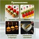 Пики для канапе бамбуковые "Кристалл", 12 см, 100 шт., КП, 138295 700677