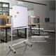Доска магнитно-маркерная НА СТЕНДЕ 90х60 см, 2-сторонняя, BRAUBERG, 238139 238139