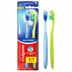 Зубная щетка НАБОР (1+1) COLGATE "Массажер", средней жесткости, FCN20845 609071