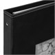 Фотоальбом BRAUBERG "Premium Black" 20 магнитных листов 30х32 см, под кожу, черный, 391186 391186