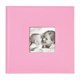 Фотоальбом BRAUBERG "Cute Baby" на 200 фото 10х15 см, под кожу, бумажные страницы, бокс, розовый, 391141 391141