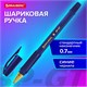 Ручка шариковая BRAUBERG BP-GT GLD BLUE, СИНЯЯ, корпус тонированный, пишущий узел 0,7 мм, линия письма 0,35 мм, 144505 144505