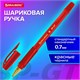 Ручка шариковая BRAUBERG BP-GT GLD RED, КРАСНАЯ, корпус тонированный, пишущий узел 0,7 мм, линия письма 0,35 мм, 144506 144506