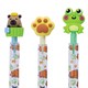 Ручка стираемая с топпером гелевая FUNSTER (ФАНСТЕР) "CUTE ANIMALS", СИНЯЯ, ассорти, пишущий узел 0,5 мм, 144516 144516